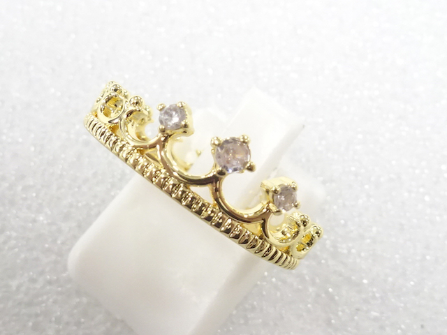 COLORED STONE FASHION RING / JP SIZE 19.5